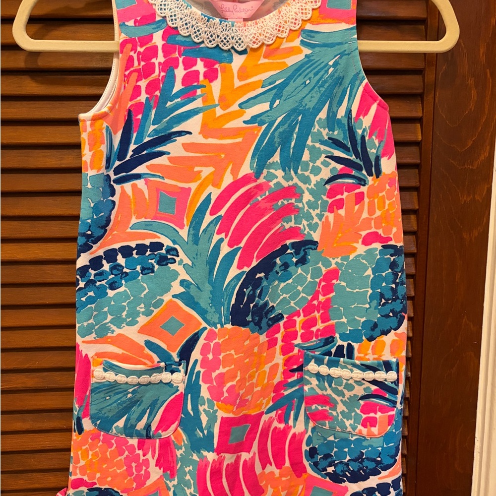 Lilly Pulitzer NWT Colorful Tropical Kids Dress